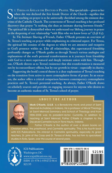 The Intimate Sharing of Friends: Saint Teresa of Ávila on Prayer