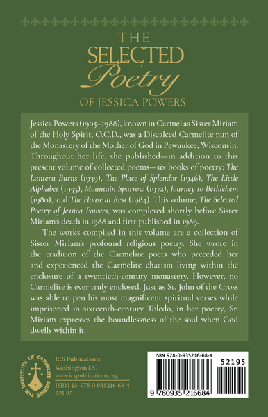 The Selected Poetry of Jessica Powers