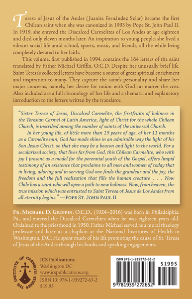 The Letters of Saint Teresa of Jesus of the Andes